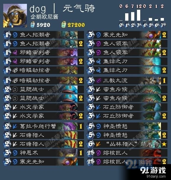 炉石传说奇迹贼卡组完整攻略