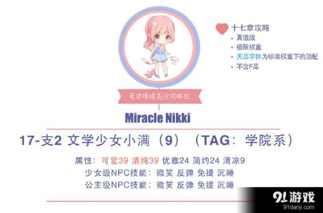 奇迹暖暖18支2公主级S高分技巧详解