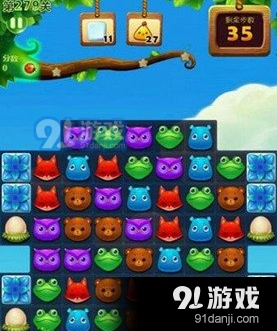 开心消消乐周赛小松鼠收集步骤玩法指南