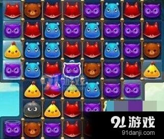 开心消消乐139关三星通关流程