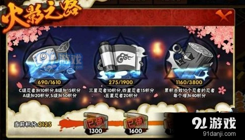 火影忍者手游刷分技巧之火影之路