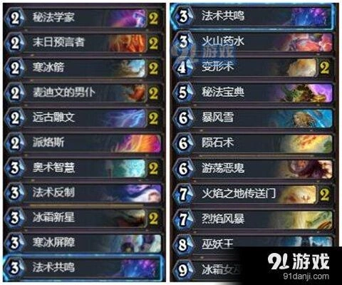 炉石传说DK元素法卡组核心思路