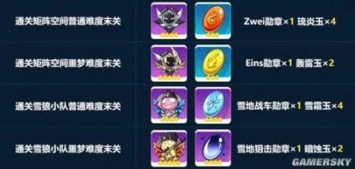 崩坏3雪狼小队勋章获取方法分享