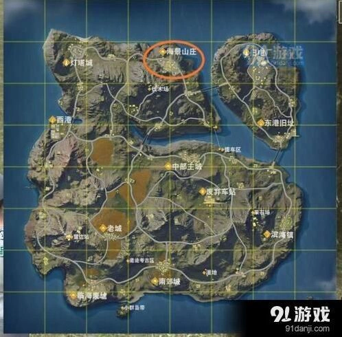 荒野行动海景山庄玩法技巧完整指南