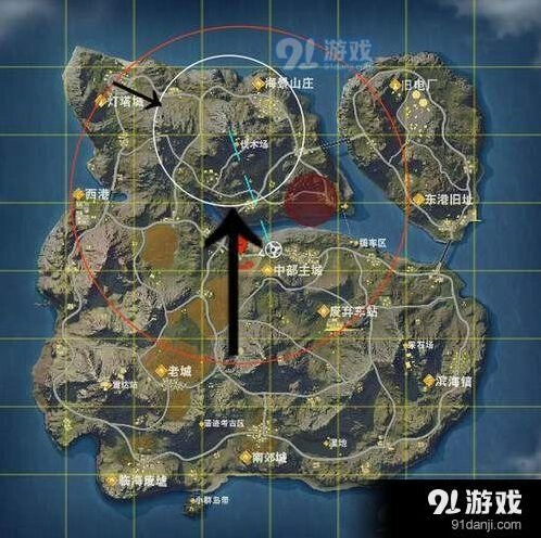 荒野行动地图敌人位置查看攻略