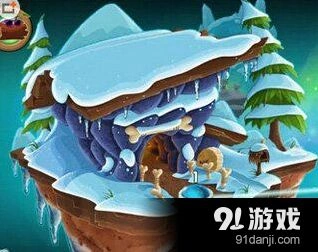 《植物大战僵尸2》冰河世界极寒冰窟地图一览