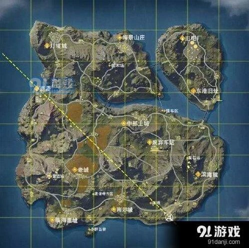 荒野行动直升机航线分析 新手技巧指南