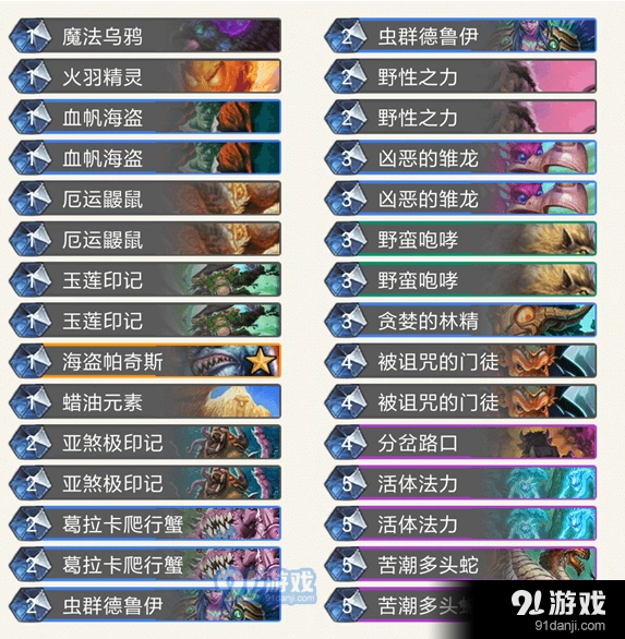 炉石传说鼹鼠快攻德卡组搭配指南