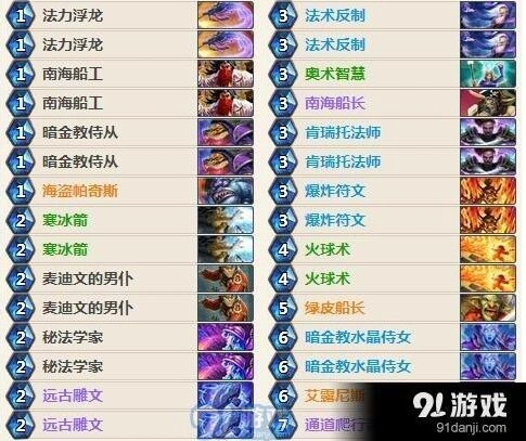 炉石传说狗头人法师卡组攻略 海盗奥秘法指南