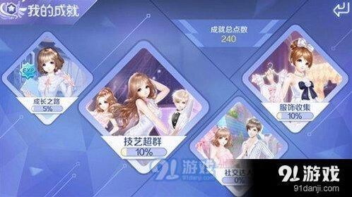 QQ炫舞手游成就分类高效完成攻略
