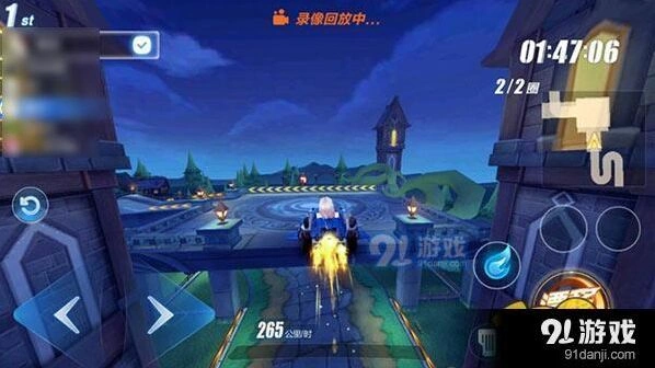 QQ飞车手游沉睡森林跑法分享