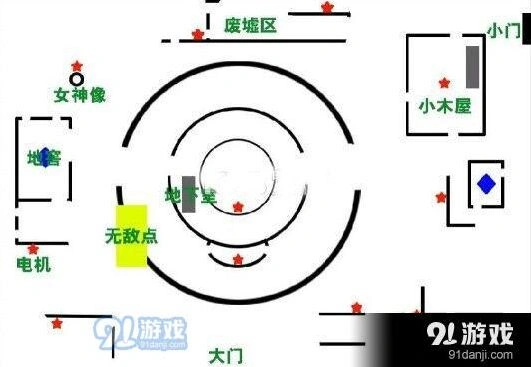 第五人格圣心医院电机位置指南