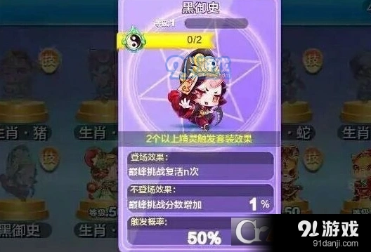 天天酷跑黑御史技能分析 巅峰挑战攻略