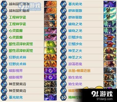 炉石传说女巫森林偶数牧卡组推荐 高斩杀代码与单卡分析