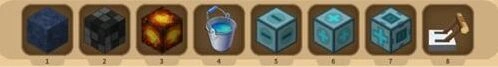 迷你世界水帘洞滑动门制作方法流程