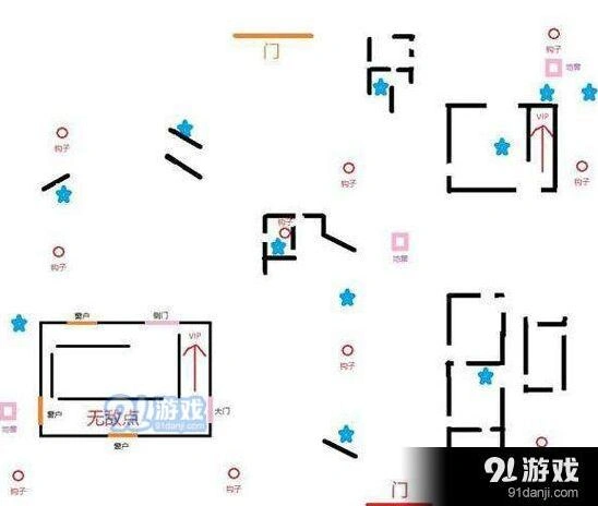 第五人格军工厂密码机分布玩法