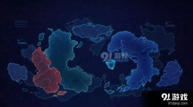 QQ飞车手游三大王国神秘岛屿背景