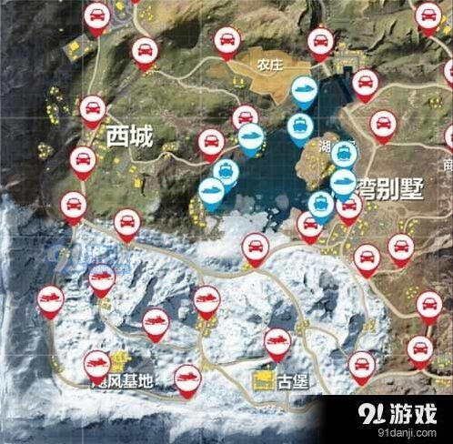 荒野行动飓风基地地图指南