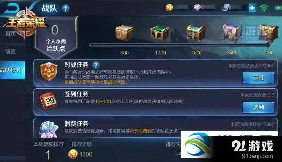 王者荣耀战队任务流程指南