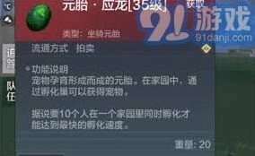 妄想山海应龙获取技巧与养成指南