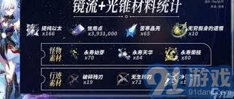 崩坏星穹铁道万敌养成材料养成教程