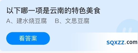 以下哪一项是云南的特色美食