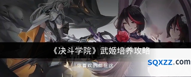 《决斗学院》武姬培养攻略
