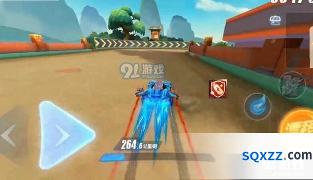 《QQ飞车》海神白玉神驹赛车对比玩法