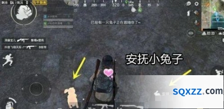 和平精英月兔捕捉方法