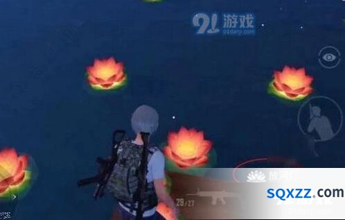 和平精英中秋月兔模式河灯地点攻略