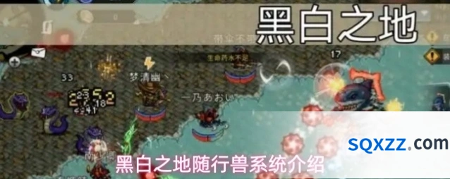 黑白之地随行兽系统介绍