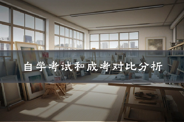 自学考试和成考对比分析