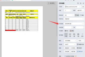 打印设置