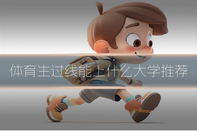 体育生过线能上什么大学推荐