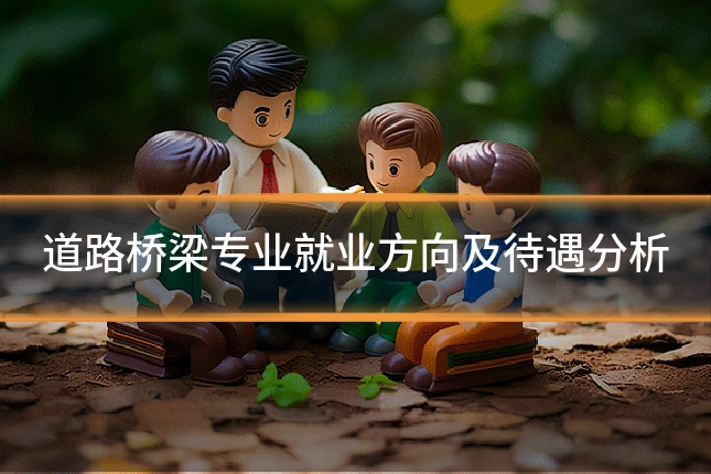 道路桥梁专业就业方向及待遇分析