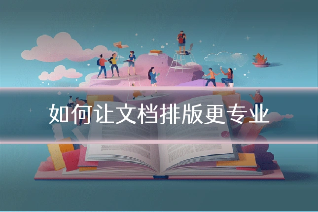如何让文档排版更专业