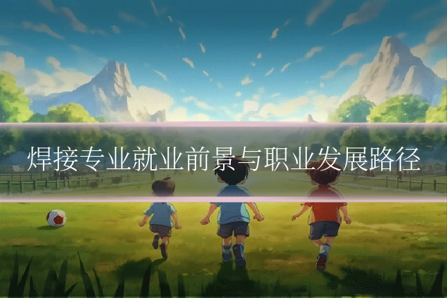 焊接专业就业前景与职业发展路径