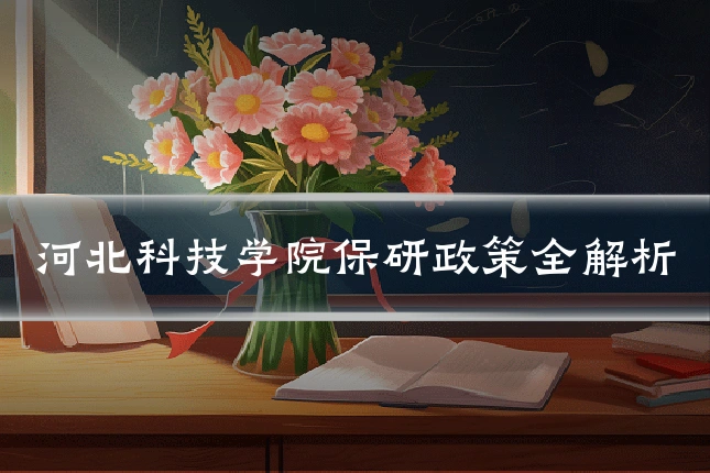 河北科技学院保研政策全解析