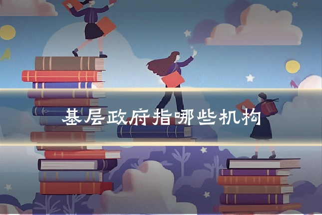 基层政府指哪些机构