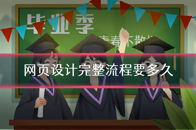 网页设计完整流程要多久