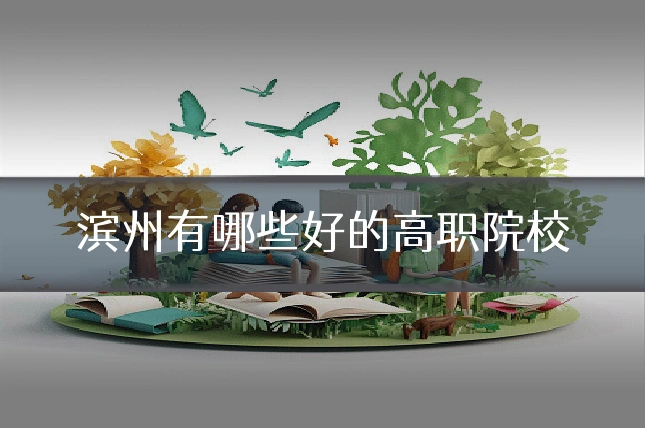 滨州有哪些好的高职院校