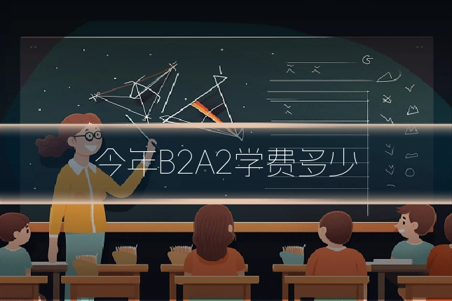 今年B2A2学费多少
