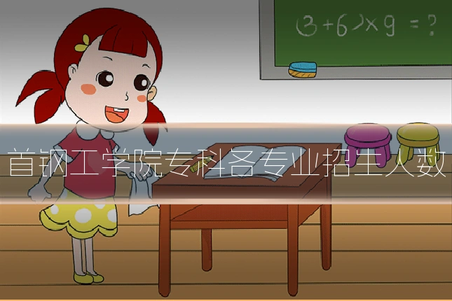 首钢工学院专科各专业招生人数