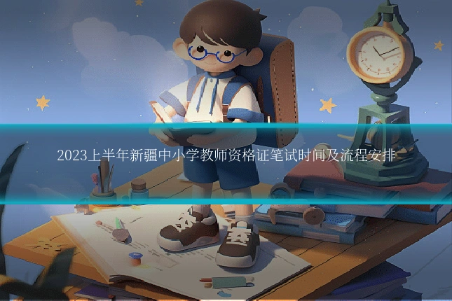 2023上半年新疆中小学教师资格证笔试时间及流程安排