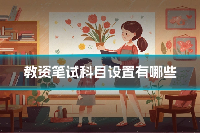 教资笔试科目设置有哪些