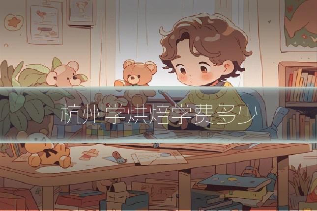 杭州学烘焙学费多少