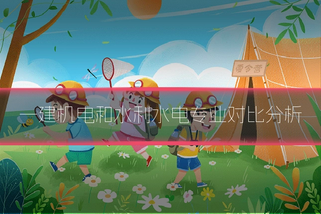一建机电和水利水电专业对比分析