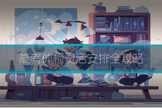 高考体检灵活安排全攻略