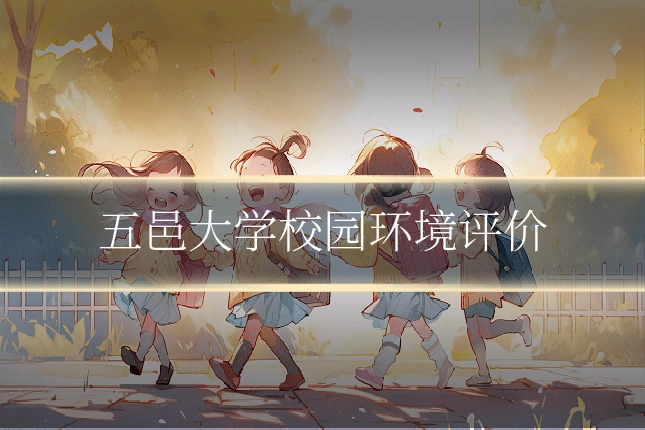 五邑大学校园环境评价