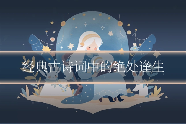 经典古诗词中的绝处逢生